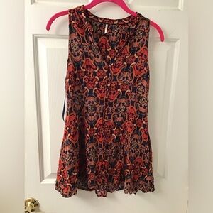 FREE PEOPLE SZ 0 GET TOGETHER TUNIC TOP OR SHORT DRESS GUC